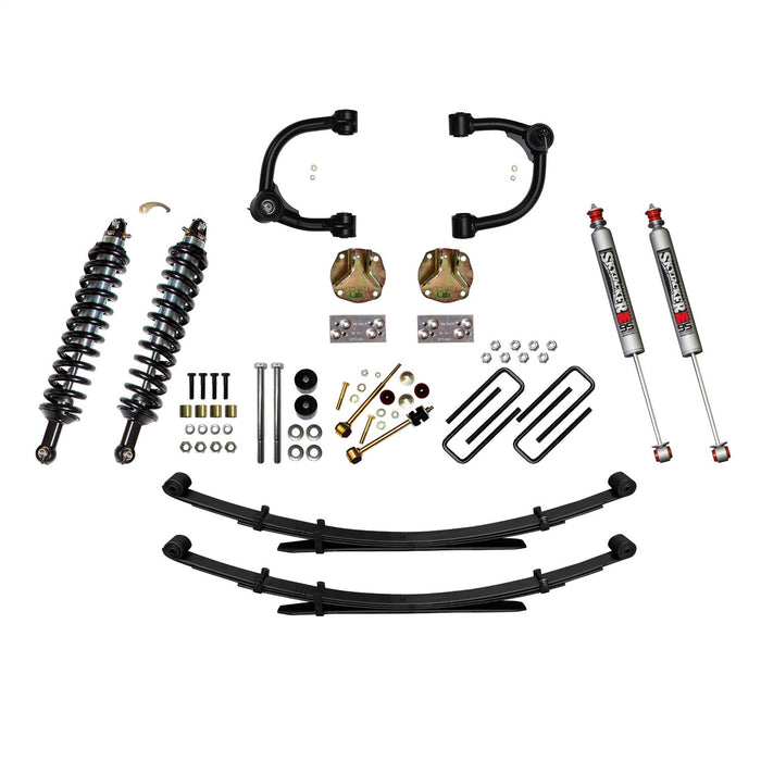 Skyjacker TC530UMKS 3in. Upper A-Arm; Coilovers; Rear Blocks/M95 Monotube Shocks - Truck Part Superstore