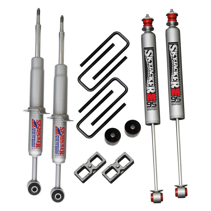 Skyjacker TC536STBM Suspension Lift Kit w/Shock 3 Inch Lift 16-19 Toyota Tacoma Incl. Front Struts Front Diff. Drop Kit Rear Lift Blocks U-Bolts Rear M95 Monotube Shocks Skyjacker - Truck Part Superstore