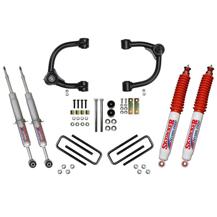 Skyjacker TC536STUHKS 3 Inch Upper Control Arm Suspension Lift System with Front Struts Rear Leaf Springs and Hydro Shocks 16-22 Toyota Tacoma Skyjacker - Truck Part Superstore
