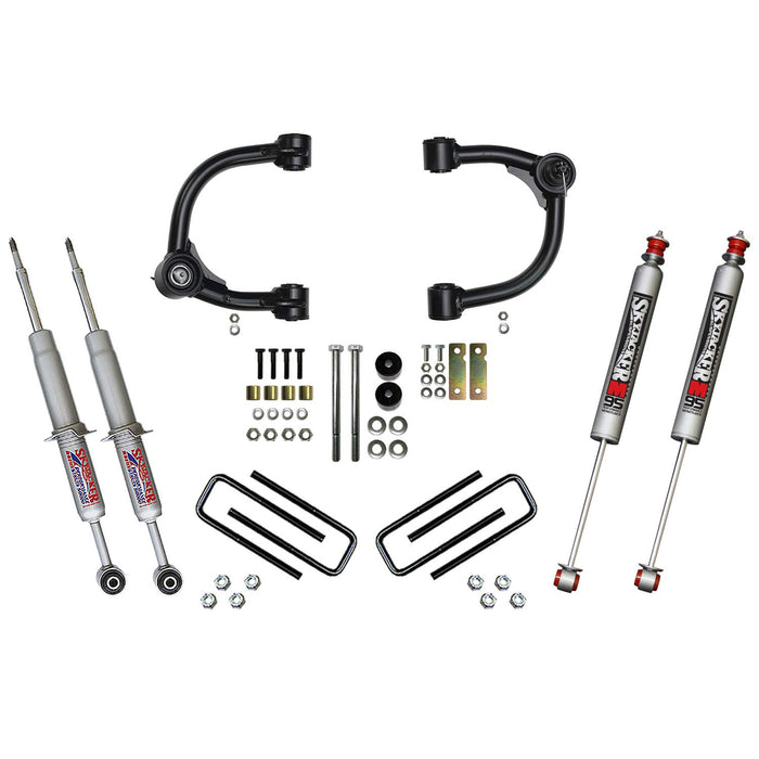 Skyjacker TC536STUMKS 3 Inch Upper Control Arm Suspension Lift System with Front Struts Rear Leaf Springs and Rear M95 Monotube Shocks 16-22 Toyota Tacoma Skyjacker - Truck Part Superstore