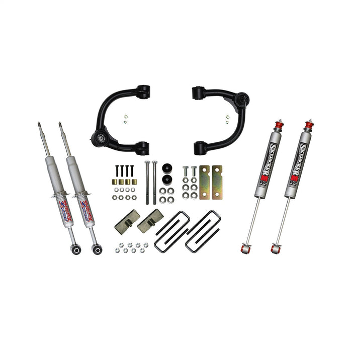 Skyjacker TC536STUM 3in. Upper A-Arm; with Performance Strut; Rear Blocks/M95 Monotube Shocks - Truck Part Superstore