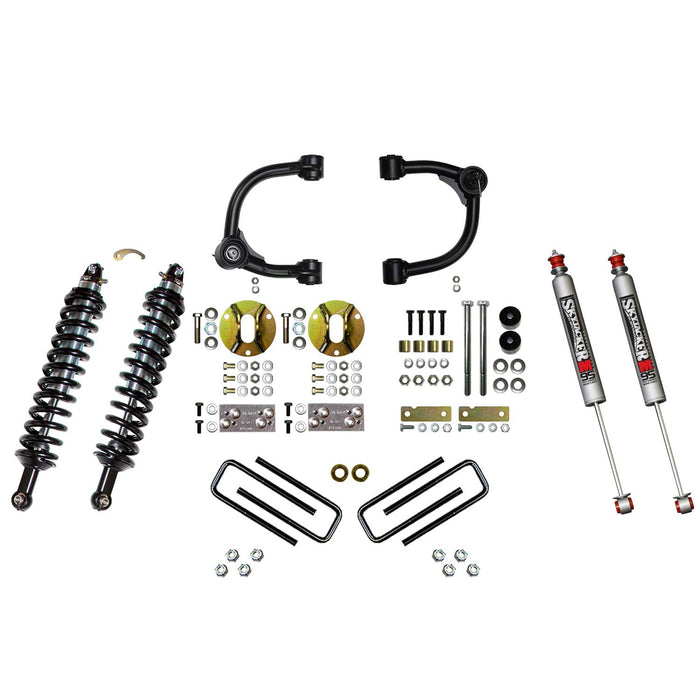 Skyjacker TC536UMKS 3 Inch Front Coilover Suspension Lift System with Front Upper Control Arms Rear Leaf Springs and Rear M95 Monotube Shocks 16-22 Toyota Tacoma Skyjacker - Truck Part Superstore