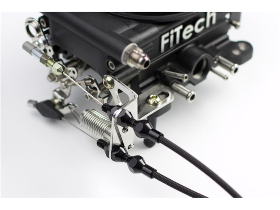 Lokar TCB-40FIT Throttle Cable Bracket; Fits w/Fitech EFI; Stainless Steel; - Truck Part Superstore