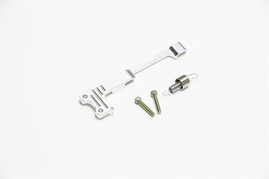 Lokar TCB-40HS1 Throttle Cable Bracket; Fits w/Holley Sniper; Brite Billet; - Truck Part Superstore