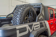 DV8 Offroad TCGL-02 Jeep Gladiator Tire Carrier Universal Stand Up In Bed For 19+ Gladiator DV8 - Truck Part Superstore
