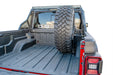 DV8 Offroad TCGL-02 Jeep Gladiator Tire Carrier Universal Stand Up In Bed For 19+ Gladiator DV8 - Truck Part Superstore