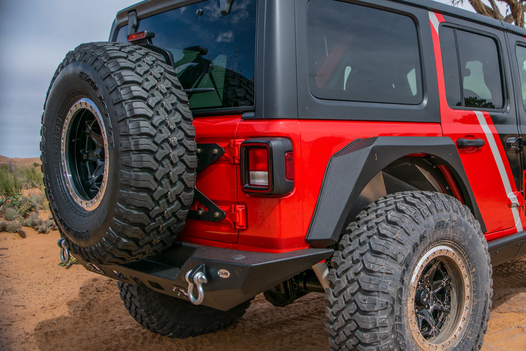 DV8 Offroad TCJL-01 Jeep JL Tailgate Mounted Tire Carrier 18-Present Wrangler JL DV8 Offroad - Truck Part Superstore