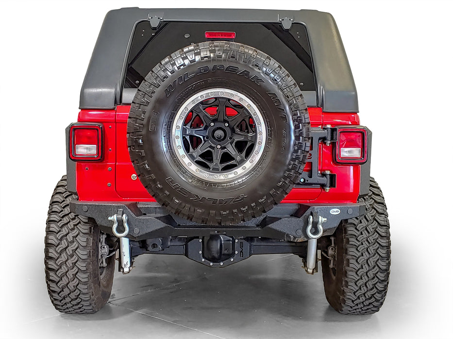 DV8 Offroad TCJL-03 Jeep JL HD Easy Open Hinge Replacement Spare Tire Carrier DV8 Offroad - Truck Part Superstore
