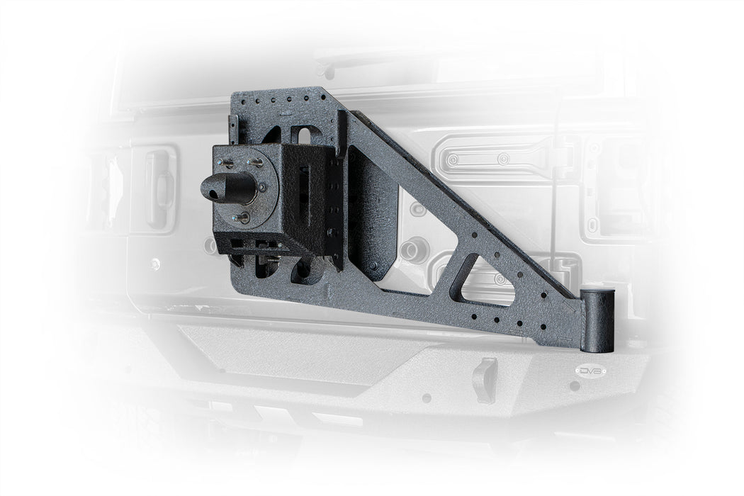 DV8 Offroad TCJL-06 Jeep JL Tire Carrier Add On 18-Present Wrangler JL for RBJL-01 and 06 DV8 Offroad - Truck Part Superstore