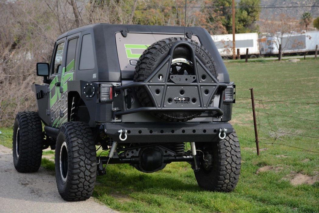 DV8 Offroad TCSTTB-01 Tire Carrier 07-18 Jeep Wrangler DV8 Offroad - Truck Part Superstore