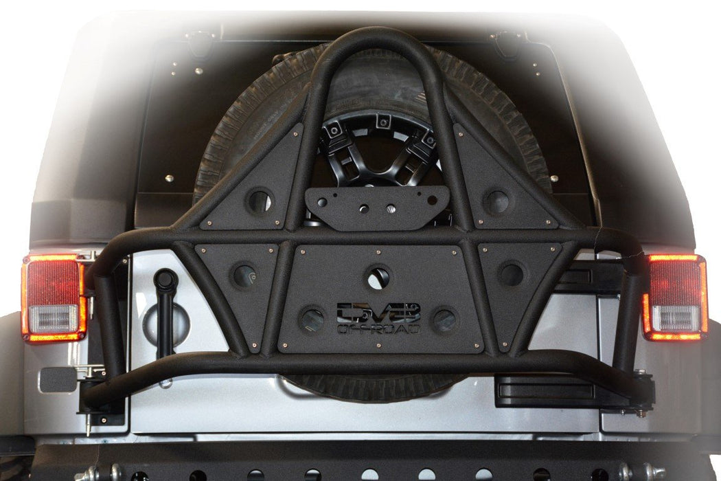 DV8 Offroad TCSTTB-01 Tire Carrier 07-18 Jeep Wrangler DV8 Offroad - Truck Part Superstore