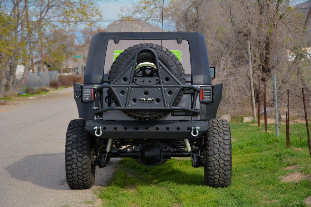 DV8 Offroad TCSTTB-01 Tire Carrier 07-18 Jeep Wrangler DV8 Offroad - Truck Part Superstore