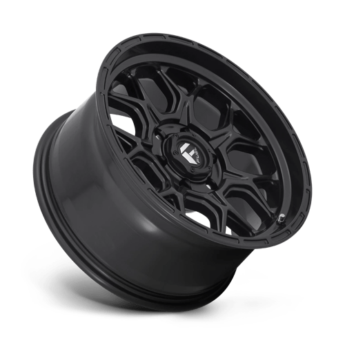 Fuel 1PC D67017907550 D670 17X9 5X5.0 MT-BLK 01MM - Truck Part Superstore