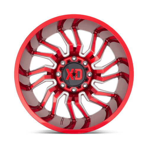 XD XD85822080918N XD858 22X10 8X6.5 GL-RED-MIL -18MM - Truck Part Superstore