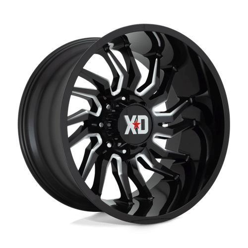 XD XD85822063318N XD858 22X10 6X135 G-BLK MILL -18MM - Truck Part Superstore