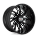 XD XD85822085318N XD858 22X10 5X5.5 G-BLK MILL -18MM - Truck Part Superstore
