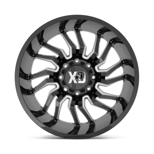 XD XD85822080318N XD858 22X10 8X6.5 G-BLK MILL -18MM - Truck Part Superstore