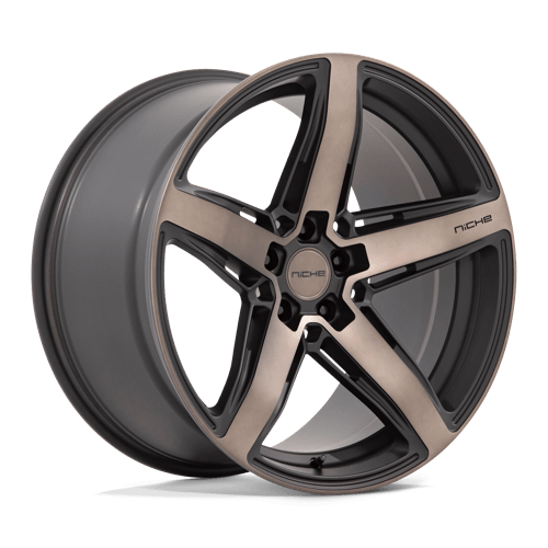 Niche 1PC M271201190+20 M271 20X11 5X115 M-BLK DDTC-FC 20MM - Truck Part Superstore
