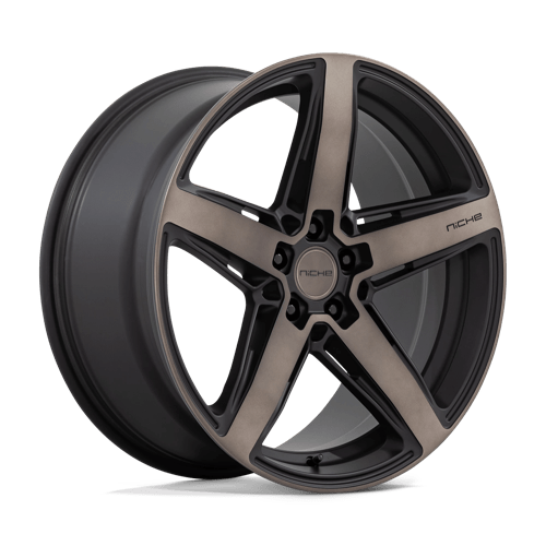 Niche 1PC M2712090F8+42 M271 20X9 5X112 M-BLK DDTC-FC 42MM - Truck Part Superstore