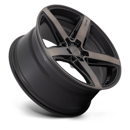 Niche 1PC M271209044+27 M271 20X9 5X112 M-BLK DDTC-FC 27MM - Truck Part Superstore