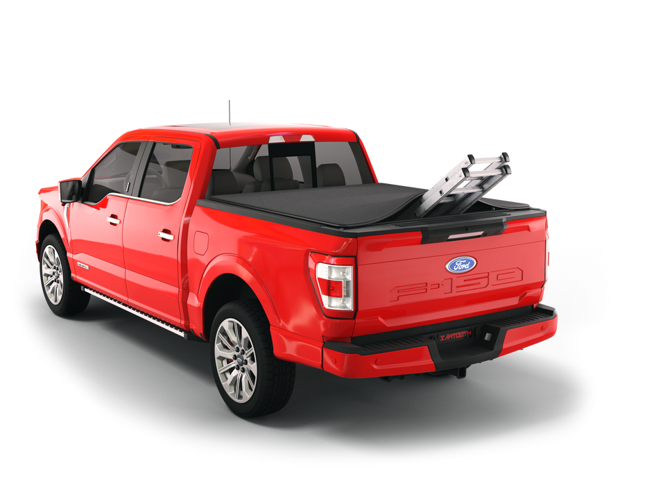 Sawtooth TF1135-01 Sawtooth STRETCH Expandable Tonneau Cover for 2015 - 2020 Ford F-150 / Raptor, 5'-7" Bed - Truck Part Superstore
