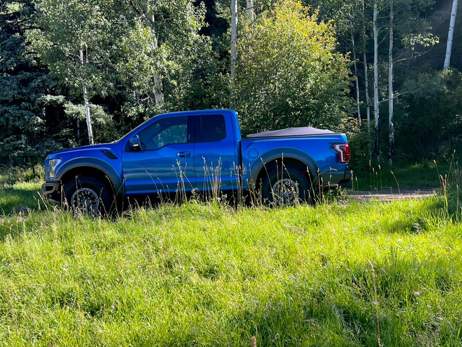 Sawtooth TF1145-01 Sawtooth STRETCH Expandable Tonneau Cover for 2021 - Present Ford F-150 / Raptor, 5'-7" Bed - Truck Part Superstore