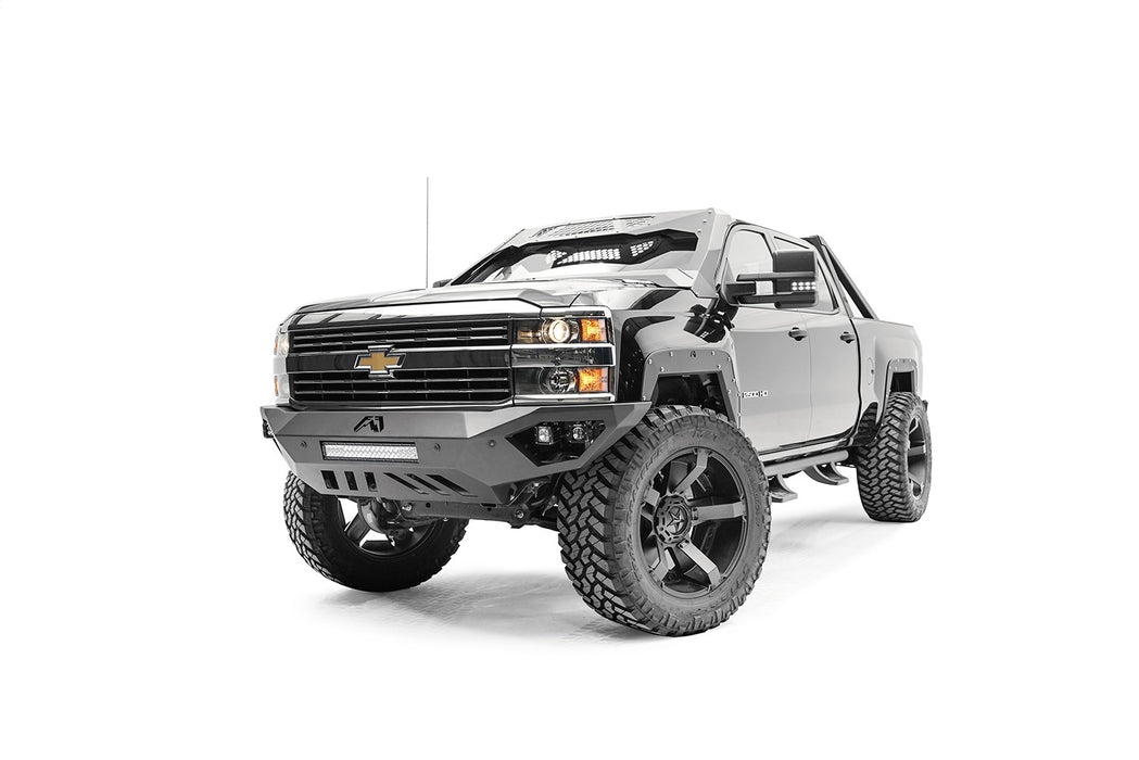 Fab Fours TF3000-1 Open Fender System; 2 Stage Black Powder Coated; - Truck Part Superstore