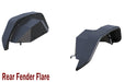 Black Horse Off Road TFFJL4R Rear Inner Fender Flares Liners - Truck Part Superstore