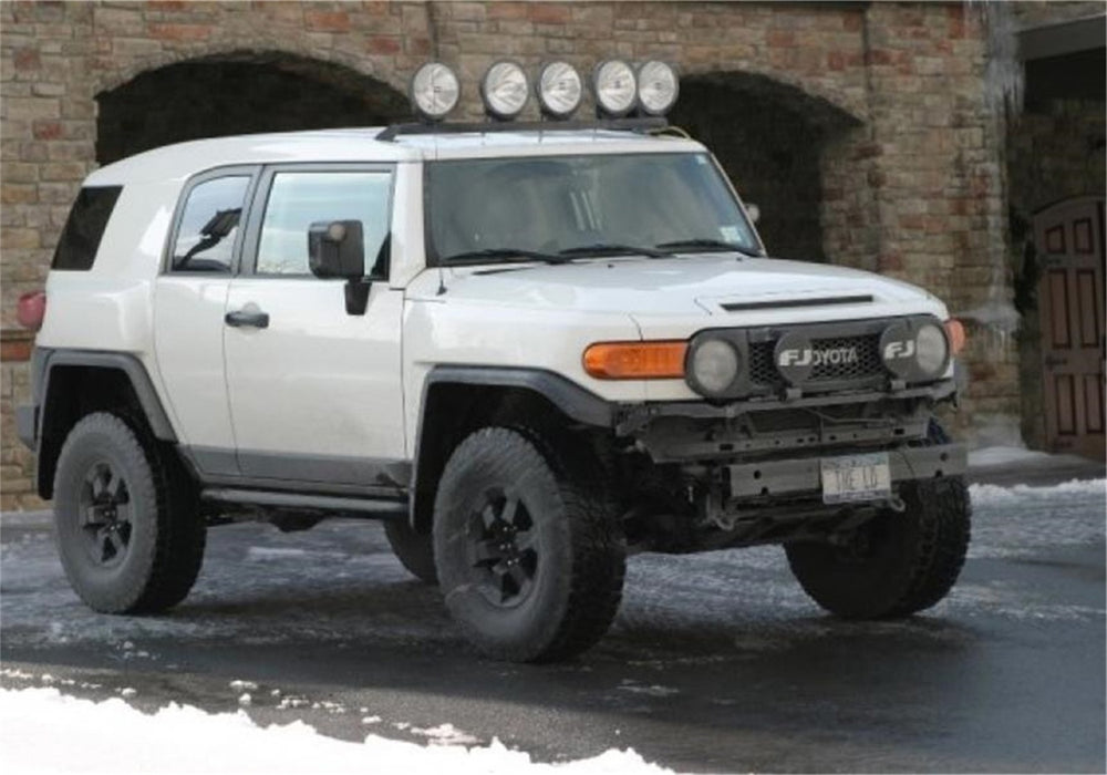 N-Fab TFJ5FLR Light Mounting-Roof Mounts-(1-30in.)-Front-06-14 FJ Cruiser-TX Blk - Truck Part Superstore
