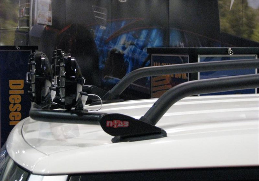 N-Fab TFJ5FLR Light Mounting-Roof Mounts-(1-30in.)-Front-06-14 FJ Cruiser-TX Blk - Truck Part Superstore