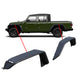 Black Horse Off Road TFRF20G Full Set Tubular Fender Flares - Front & Rear - Truck Part Superstore