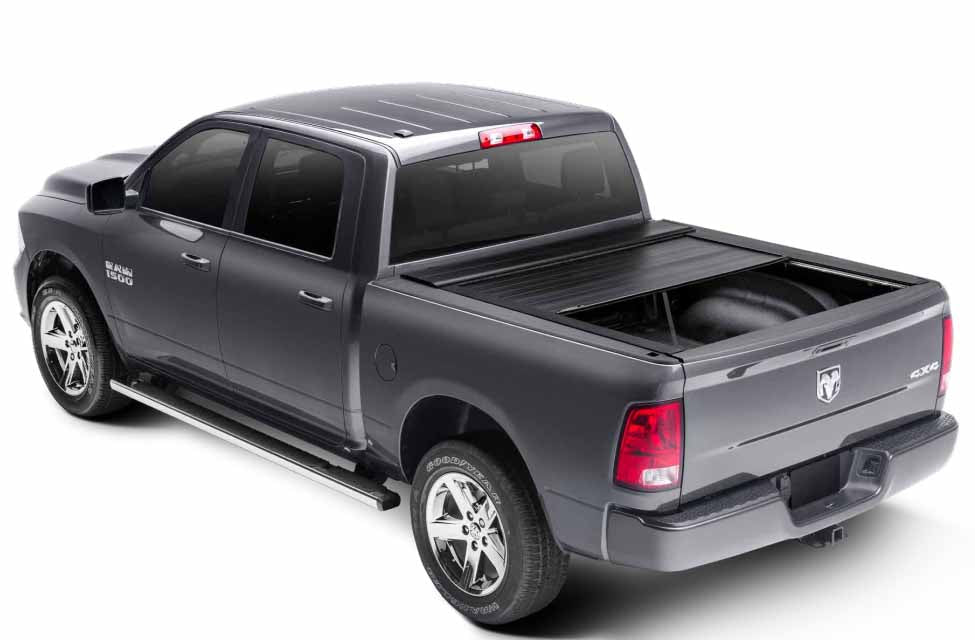 TrailFX TFX25330 Manual Retractable Key Lockable Matte Black Aluminum - Truck Part Superstore