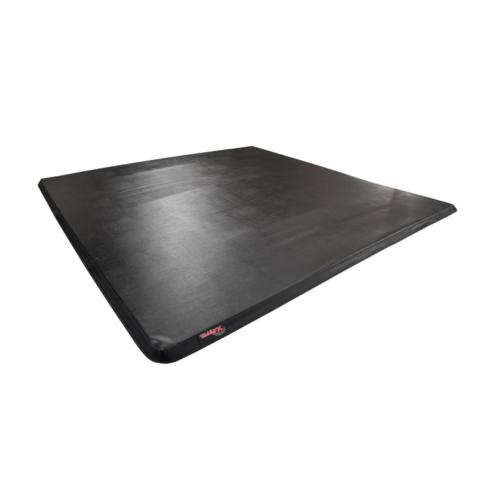 TrailFX TFX3008 Soft Tri-Fold Non-Lockable Black Vinyl With Aluminum Rails - Truck Part Superstore