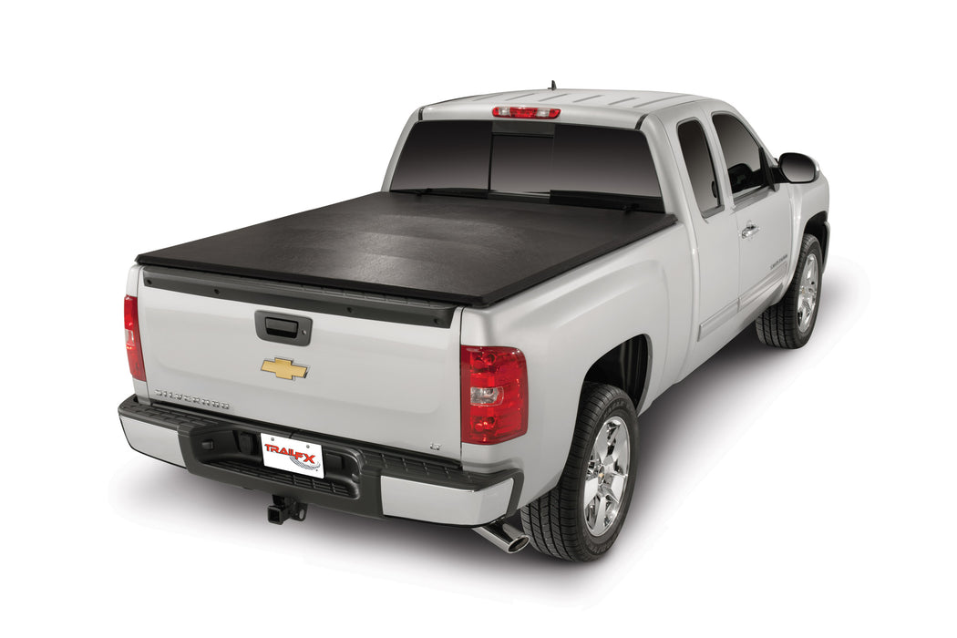 TrailFX TFX5206 Soft Roll-Up Non-Lockable Black Vinyl With Aluminum Rails - Truck Part Superstore