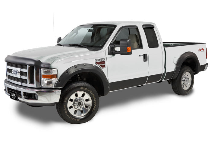 TrailFX FFF3004S 2.25 In Tire Coverage Black Tri-Flex (TM) ABS Thermo6.25 In Flare Height Set 4 - Truck Part Superstore