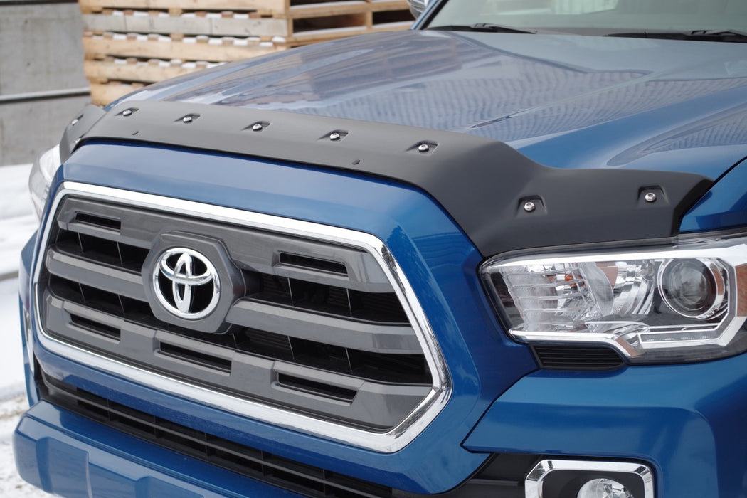 Tough Guard TG20E16 Tacoma Hood Guard For 16-18 Toyota Tacoma Black Textured Tough Guard - Truck Part Superstore