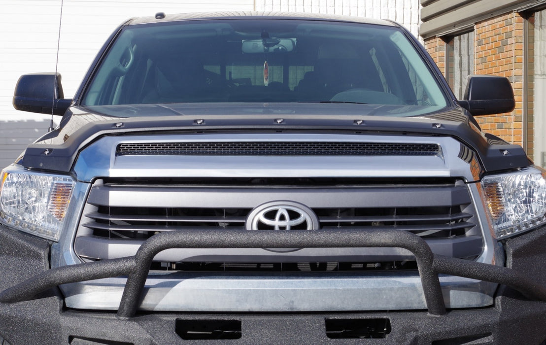 Tough Guard TG20J14 Tundra Hood Guard For 14-18 Toyota Tundra Black Textured Tough Guard - Truck Part Superstore