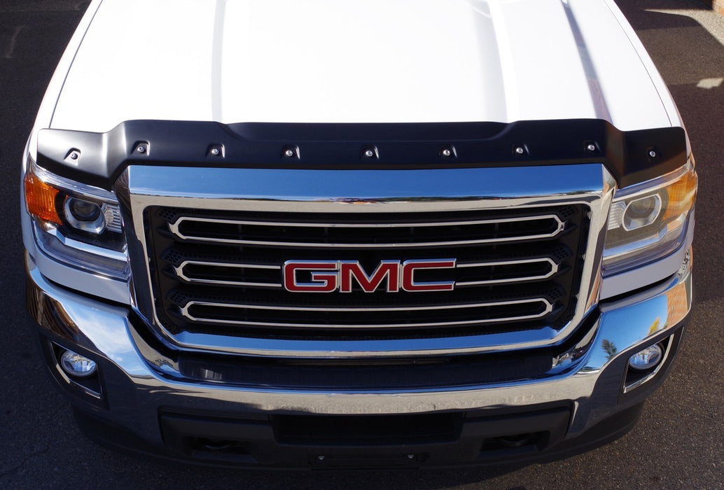 Tough Guard TG23C15 Sierra Hood Guard For 15-18 Sierra 2500/3500 HD Black Textured Tough Guard - Truck Part Superstore