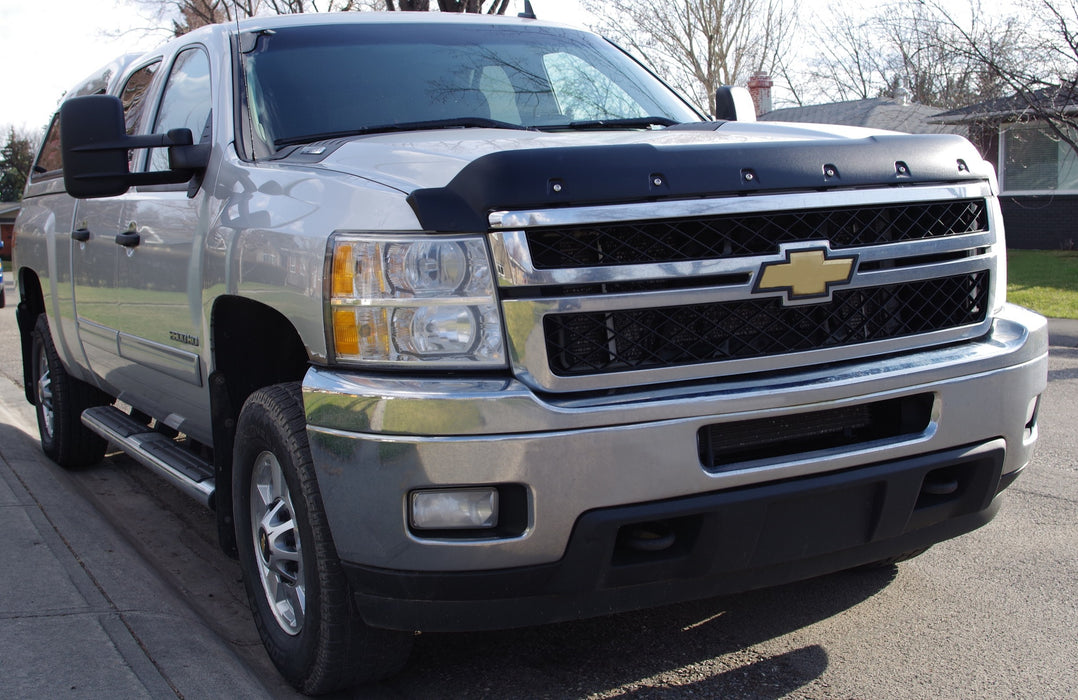 Tough Guard TG5M08 Silverado 2500/3500 HD Hood Guard For 08-14 Silverado 2500/3500 HD Black Textured Tough Guard - Truck Part Superstore