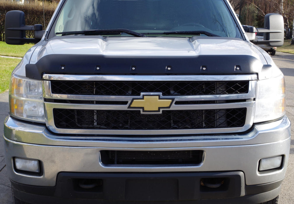 Tough Guard TG5M08 Silverado 2500/3500 HD Hood Guard For 08-14 Silverado 2500/3500 HD Black Textured Tough Guard - Truck Part Superstore