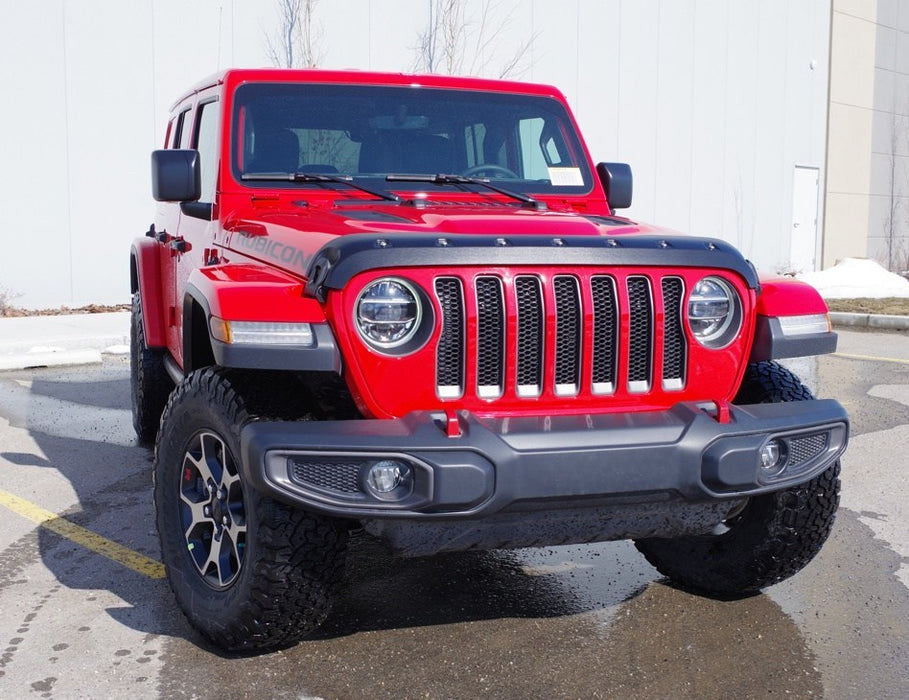 Tough Guard TG7W18 Jeep JL Hood Guard For 18-Pres Wrangler JL Black Textured Tough Guard - Truck Part Superstore