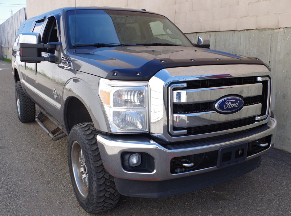 Tough Guard TG8G11 Super Duty Hood Guard For 11-16 Ford F-250/F-350 Super Duty Black Textured Tough Guard - Truck Part Superstore