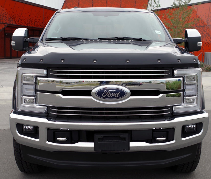 Tough Guard TG8G17 Super Duty Hood Guard For 17-19 Ford F-250/F-350 Super Duty Black Textured Tough Guard - Truck Part Superstore