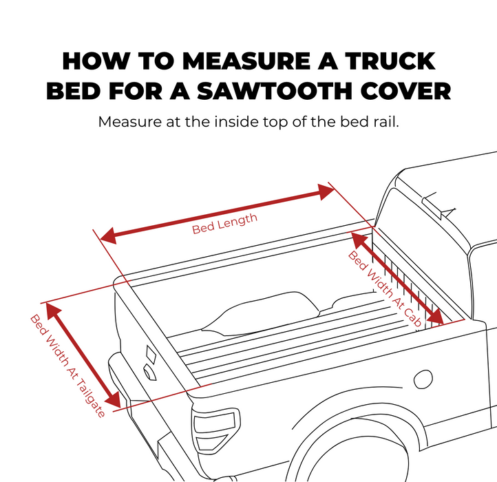 Sawtooth TGC025-08 Sawtooth STRETCH Expandable Tonneau Cover for 2015 - 2020, GMC/ Chevy, Canyon / Colorado, 5'-2" Bed - Truck Part Superstore