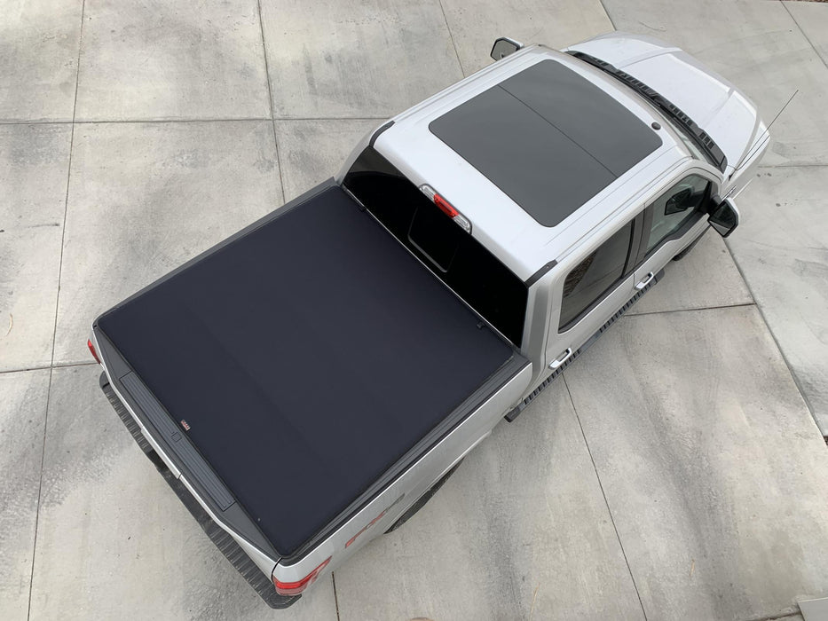 Sawtooth TGS036-07 Sawtooth STRETCH Expandable Tonneau Cover for 2015 - 2018, GMC/ Chevy, Sierra / Silverado 1500, 2500, 3500, 6'-6" Bed - Truck Part Superstore