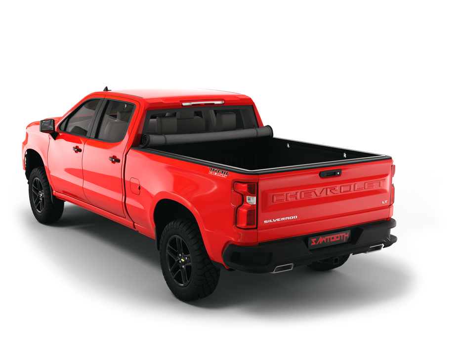Sawtooth TGS046-07 Sawtooth STRETCH Expandable Tonneau Cover for 2019 - Present, GMC/ Chevy, Sierra / Silverado 1500, 2500, 3500, 6'-6" Bed - Truck Part Superstore
