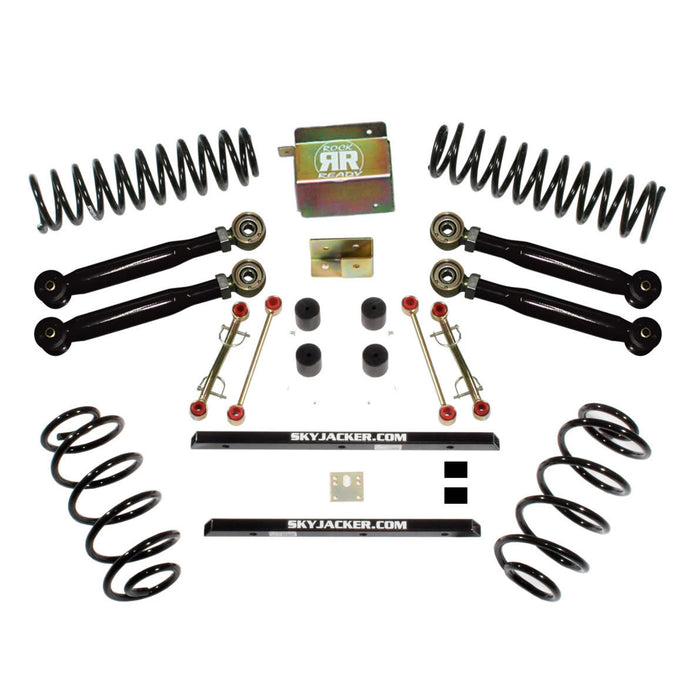 Skyjacker TJ253KU-SVX Jeep TJ Value Flex Lift Kit 2.5 Inch Lift Wrangler TJ Unlimited Skyjacker - Truck Part Superstore