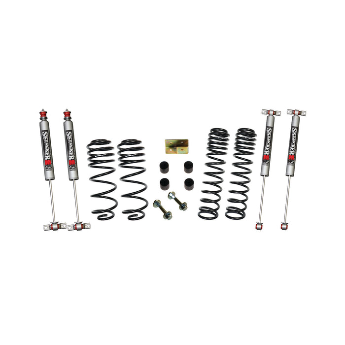 Skyjacker TJ25BPMLT 2.5in. Dual Rate Long Travel One Box Kit With M95 Monotube Shocks TJ/LJ - Truck Part Superstore