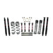 Skyjacker TJ403BPBLT 4 Inch Dual Rate Long Travel One Box Kit w/OE Style Front and Rear Lower Links and Black Max Shocks TJ/LJ 2003-2006 Jeep Wrangler/Unlimited Skyjacker - Truck Part Superstore