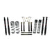 Skyjacker TJ403BPBLTX 4 Inch Dual Rate Long Travel One Box Kit w/Adjustable Front and Rear Lower Flex Links and Black Max Shocks TJ/LJ 2003-2006 Jeep Wrangler/Unlimited Skyjacker - Truck Part Superstore